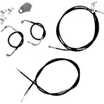 Choppers LA-8051KT-08B Black Handlebar Cable/line Kit Harley Flh 08-13. Fixed Price $278.21.