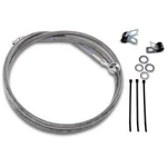 Drag Specialties 1741-2678 Extended Length Stainless Steel Front Brake Line Kit. Fixed Price $61.90.