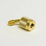 Yellow Jacket 19208 Anti Blow Back 1/4" Sealright X 45 Degree Hose Fitting. Fixed Price $27.04.
