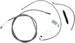 Choppers Standard Stainless Braided Handlebar Cable Brake Line Kit LA8152KT16. Fixed Price $284.95.