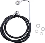 Drag Specialties 618299-6BLK Brake Line +6" Black '15-'17 Softail. Fixed Price $95.83.
