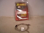 1983 Harley Fxe Russell Stainless Steel Braided Rear Brake Hose. Fixed Price $39.95.