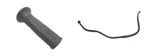 2005 Kawasaki BN125 Eliminator Grip Left & Front Brake Hose Pair Oem. Fixed Price $28.50.