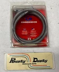 Goodridge 80352 Universal Clear Coat Brake Hose With Chrome Ends - 52IN. 52". Fixed Price $37.99.