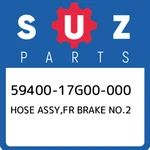 59400-17G00-000 Suzuki Hose Assy,fr Brake NO.2 5940017G00000, New Genuine Oem Pa. Fixed Price $293.20.