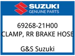 Suzuki Oem Part 69268-21H00 Clamp,rr Brake Hose. Fixed Price $7.36.