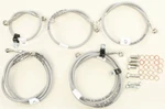 Galfer Front Rear Lines Stainlesss Steel Brake Kits FK003D809-5. Fixed Price $244.15.