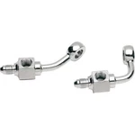 Drag Specialties 121 7/16IN.-24 Banjo Bolt With Step-down To 3/8IN. 1742-0050. Fixed Price $6.25.