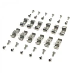5/16" & 3/8" Dual-size Double Stainless Steel Brake Fuel Line Clamp Pack Of 12. Fixed Price $24.95.
