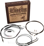 Burly Cable/brake Line Kit For 14" Ape Hangers Black #B30-1124 Harley Davidson. Fixed Price $261.40.