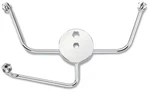 Russell Chrome Frnt Wide Glide Male Jnction Blck R4306C. Fixed Price $76.41.