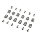 12 Piece 3/8 Single Line Hose Clamp Stainless Steel Fitting For Brake Fuel Ect. Fixed Price $19.95.