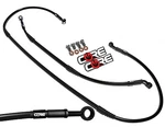 Honda CRF250L 2013-2015 Core Moto Steel Braided Front & Rear Brake Line Kit Blk. Fixed Price $138.00.
