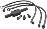 Goodridge Ebony 2 Brake Line Kits Stock Front HD0001-1FPBK/BK. Fixed Price $70.76.
