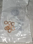 Bag Of 8 New Harley 45406-75 Washer Oem Nos. Fixed Price $27.95.