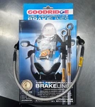 New Goodridge Rear Brake Line Kit, Kawasaki ZX6R, 2007/08, KW0614-1RC. Fixed Price $46.99.
