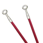 Pink Stainless Steel Front Brake Kit Lines Galfer FK003D463-3-PNK. Fixed Price $135.00.