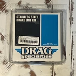 Drag Specialties 1741-2896 Extended Stainless Steel Front Brake Line Kit 52 1.... Fixed Price $49.99.