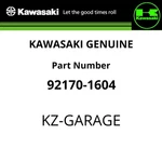 Kawasaki Genuine Clamp,hose 92170-1604 New. Fixed Price $57.80.