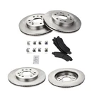Durable Semi Metallic Front Brake Pads With Rotors Kit For Gm Trucks. Fixed Price $294.27.