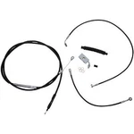 Choppers LA-8152KT-13B Black Vinyl Braided Handlebar Cable/brake Line Kit. Fixed Price $284.95.