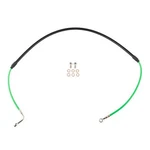 Tusk Front Motorcycle Steel Braided Brake Line Green For Suzuki RM100 2003-2004. Fixed Price $53.88.