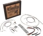 Burly Cable And Brake Line Kits Stainless Braid 13IN. Bagger Bars B30-1102. Fixed Price $500.03.