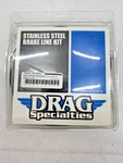 Harley Davidson Drag Specialties 1741-4507 Extended Front Brake Line Kit. Fixed Price $40.00.