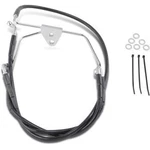 Drag Specialties 1741-2519 Extended Length Black Vinyl Front Brake Line Kit +10". Fixed Price $141.73.