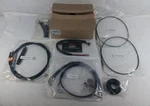 La Choppers For Harley 05-17 Softail Blk Braided Cable Brake Line Kit 0610-1337. Fixed Price $405.00.