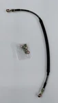 Braided Stainless Steel Rear Brake Line Goodridge KW2846-1RP. Fixed Price $27.95.