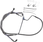 Drag Specialties 1741-3975 Extended Stainless Steel Front Brake Line Kit-clear. Fixed Price $112.30.
