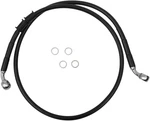 Drag Specialties 614760-2BLK Brake Line Front +2" Black Xl. Fixed Price $72.37.