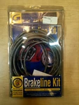 Goodridge Road King 2008 Flhr Front Brake Line Kit Abs Stainless Braided Steel. Fixed Price $159.99.