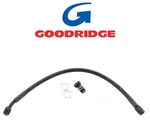 Heritage +4 Abs Front Brake Line Black Stainless Steel Goodridge Harley 11 -up. Fixed Price $89.98.