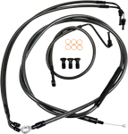 La Choppers Cable/brake Line Kit - 15" 17" Ape Hanger Handlebars. Fixed Price $131.99.
