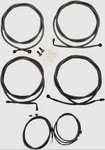 La Choppers 2017-2019 Hd Midnit Braided 16" Handlebar Cable/brake Line Kit 0662-. Fixed Price $304.26.