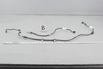 2019 Harley Flsb Sport Glide Rear Back Brake Hose Line #4025. Fixed Price $94.95.