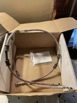 Nos Oem Yamaha STR-4WM48-30-SD Braided Stainless Steel Upper Brake Line ***. Fixed Price $50.00.
