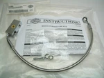 Diamondback Abs Lower 17" Front Brake Line Kit 41800632 Harley Softail '18-LATER. Fixed Price $49.99.