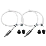 Bvgaci 2 Sets Brake Bleeder Hose - One Way Check Valve Tube Bleeding Tool.... Fixed Price $10.06.