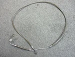 09-13 Harley Davidson Flht Flhr Steel Braided Upper Front Brake Line 38937-09. Fixed Price $24.99.