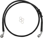 Drag Specialties 614772-2BLK Brake Line Front +2" Black Xl. Fixed Price $72.37.