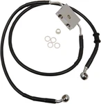 Drag Specialties 614750-6BLK Brake Line Front +6" Black Xl. Fixed Price $107.05.