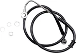 Drag Specialties 618300-4BLK Brake Line +4" Black '15-'17 Softail. Fixed Price $96.55.