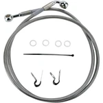 Drag Specialties +10" Brake Line Front Stainless Steel XL04-10 1741-2648. Fixed Price $67.12.
