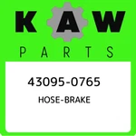 43095-0765 Kawasaki Hose-brake 430950765, New Genuine Oem Part. Fixed Price $17.42.