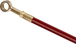 Red Lines & Gold Banjos Rear Stainless Steel Brake Galfer FK003D344R-26. Fixed Price $31.95.