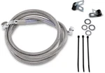 Drag Specialties 640210-4 Extended Stainless Steel Front Brake Line Kit-clear. Fixed Price $62.64.