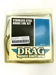 Drag Specialties Standard Length Front Stainless Steel Brake Line Kit 1204-2756. Fixed Price $79.97.